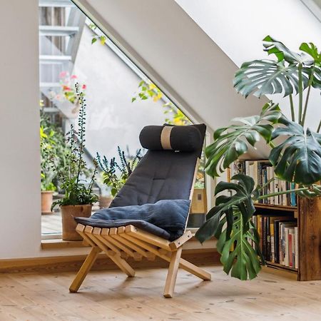 Central Penthouse Apartment With Rooftop Terrace 哥本哈根 外观 照片