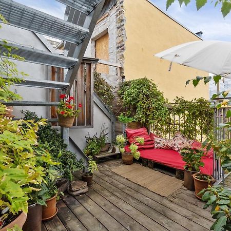Central Penthouse Apartment With Rooftop Terrace 哥本哈根 外观 照片