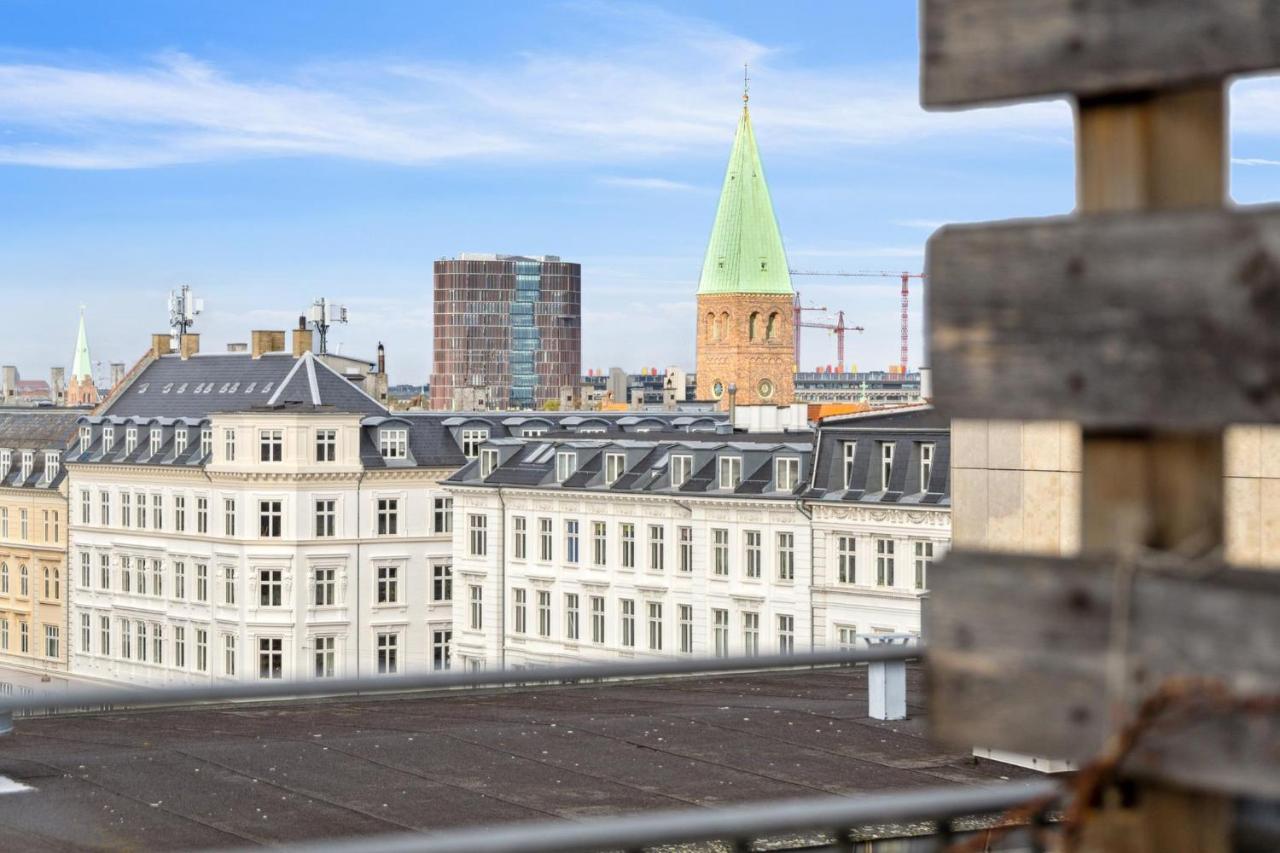 Central Penthouse Apartment With Rooftop Terrace 哥本哈根 外观 照片