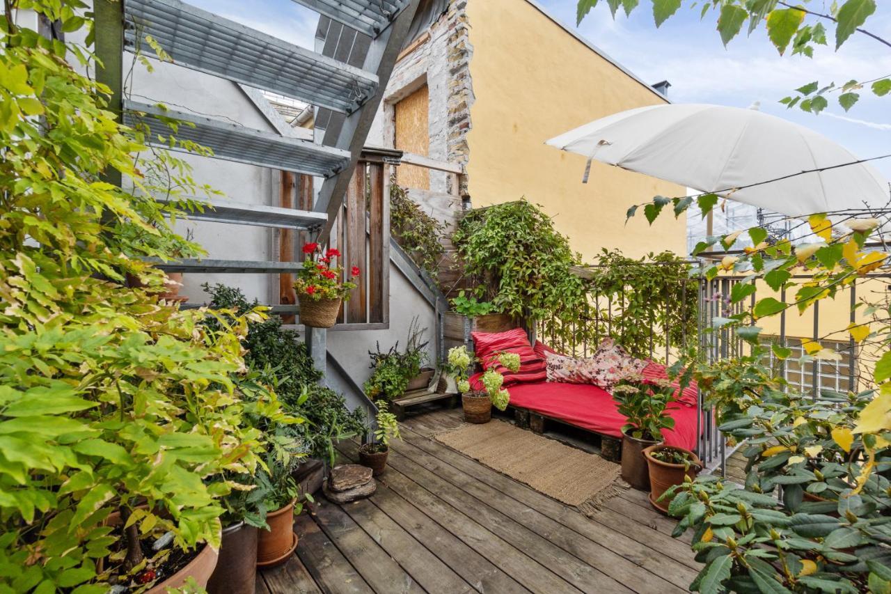 Central Penthouse Apartment With Rooftop Terrace 哥本哈根 外观 照片