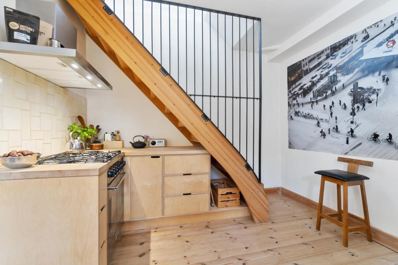 Central Penthouse Apartment With Rooftop Terrace 哥本哈根 外观 照片
