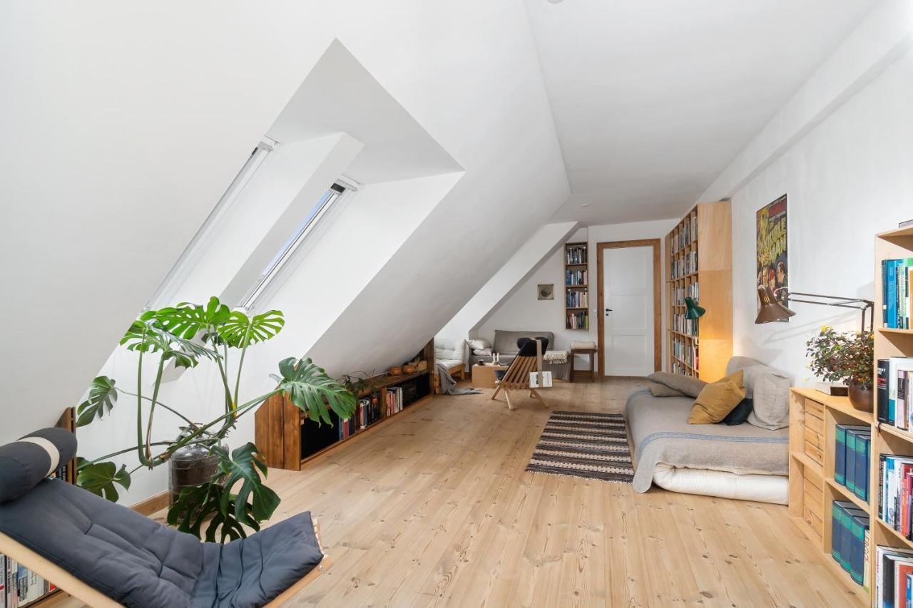 Central Penthouse Apartment With Rooftop Terrace 哥本哈根 外观 照片
